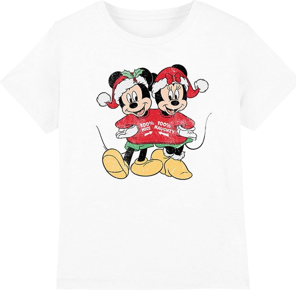 Disney - T-Shirt für Kinder TV4661 (152-158) (Weiß)