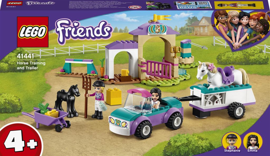 LEGO Friends Szkółka jeździecka i przyczepa dla konia, Zdjęcie produktu 