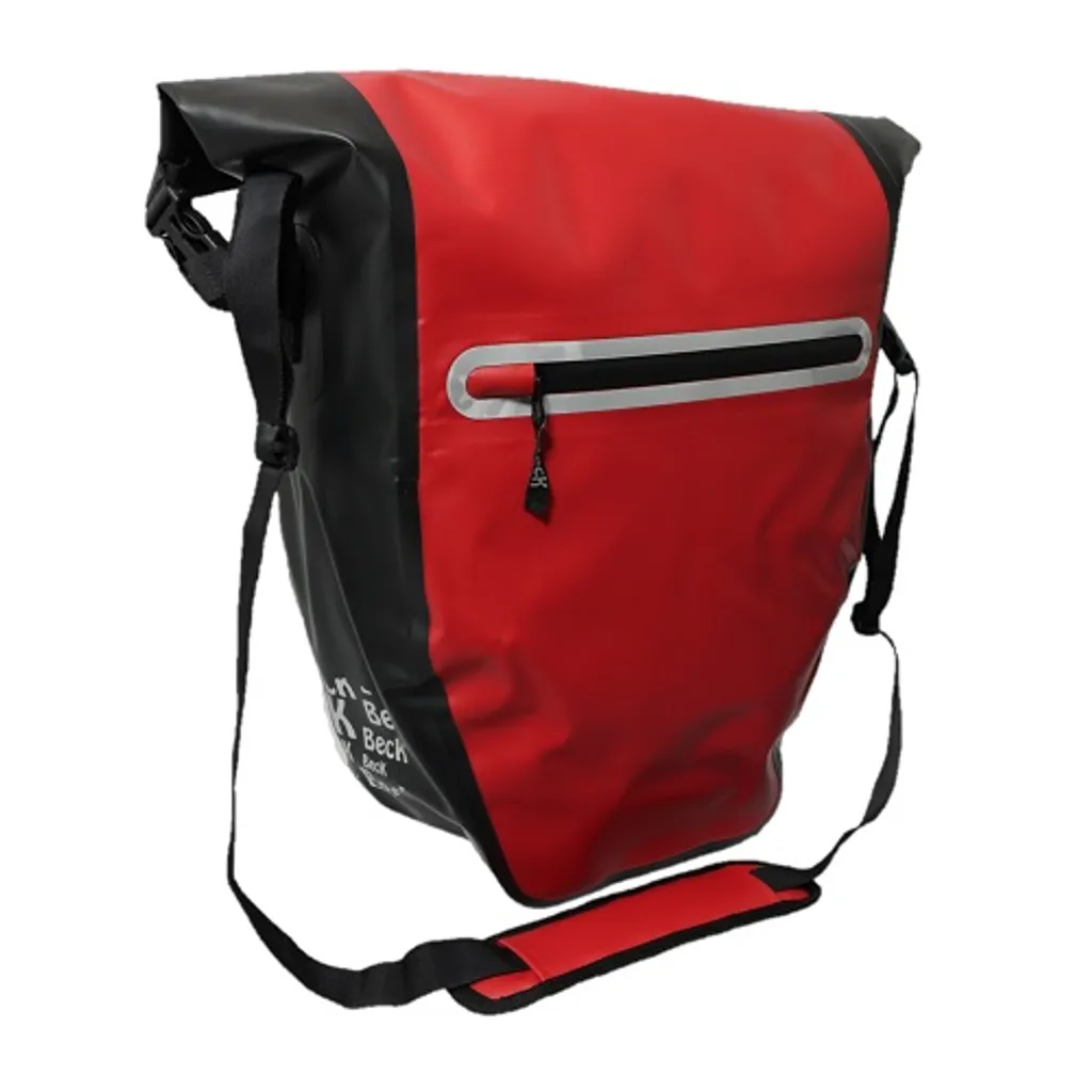Beck Dr.Y Grande 2.0 Noir et Rouge - Sac à Dos Ergonomique Multi-Poches