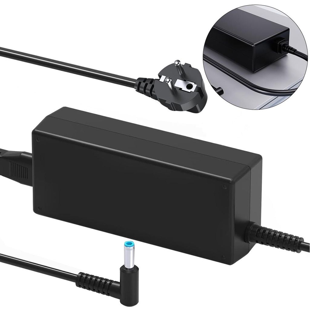 45W Laptop Ladekabel Netzteil für HP 15 15s 17 14 14s 13 Probook 255 250 240 G3 G4 G5 G6 G7 G8 G9 G10 430 Pavilion Spectre Envy Ladegerät 4.5 x 3...