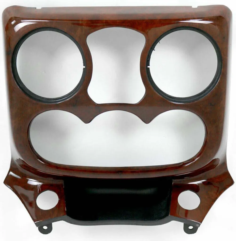 Enjoliveur de console avant en noyer noble pour auto Fiat Doblo
