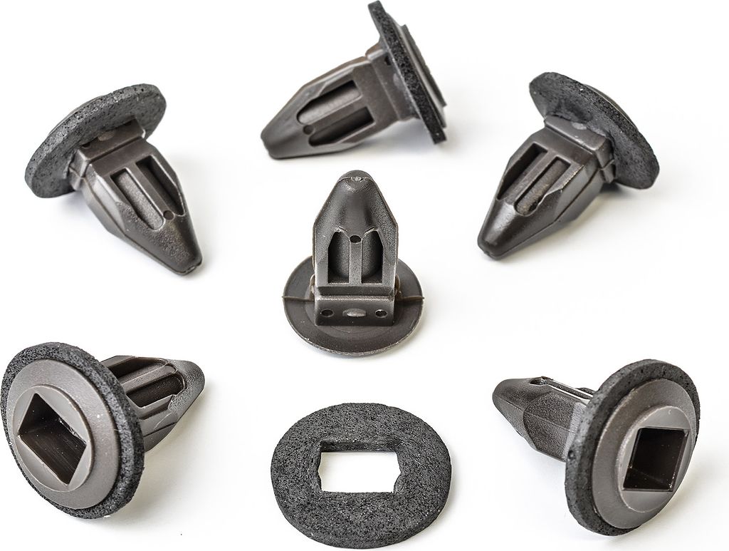 15x Spreizmutter Clip mit Dichtung für Opel Astra Corsa Zafira Calibra | 1406984
