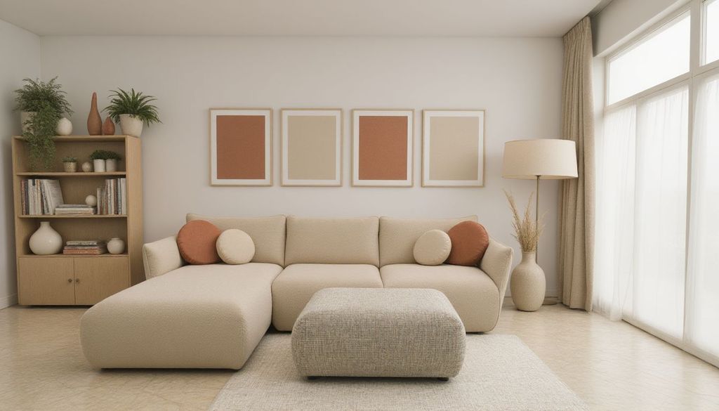 DOMO Collection Ecksofa 800 022, Modulsofa in L-Form mit Taschenfederkern, Sofa, Polsterecke, Eckcouch 276 x 168 x 79 cm (BxTxH), beige