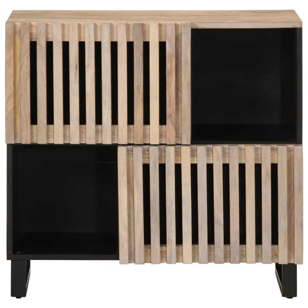 SYFAX™ Credenza 80x34x75 cm in Legno Massello di Mango