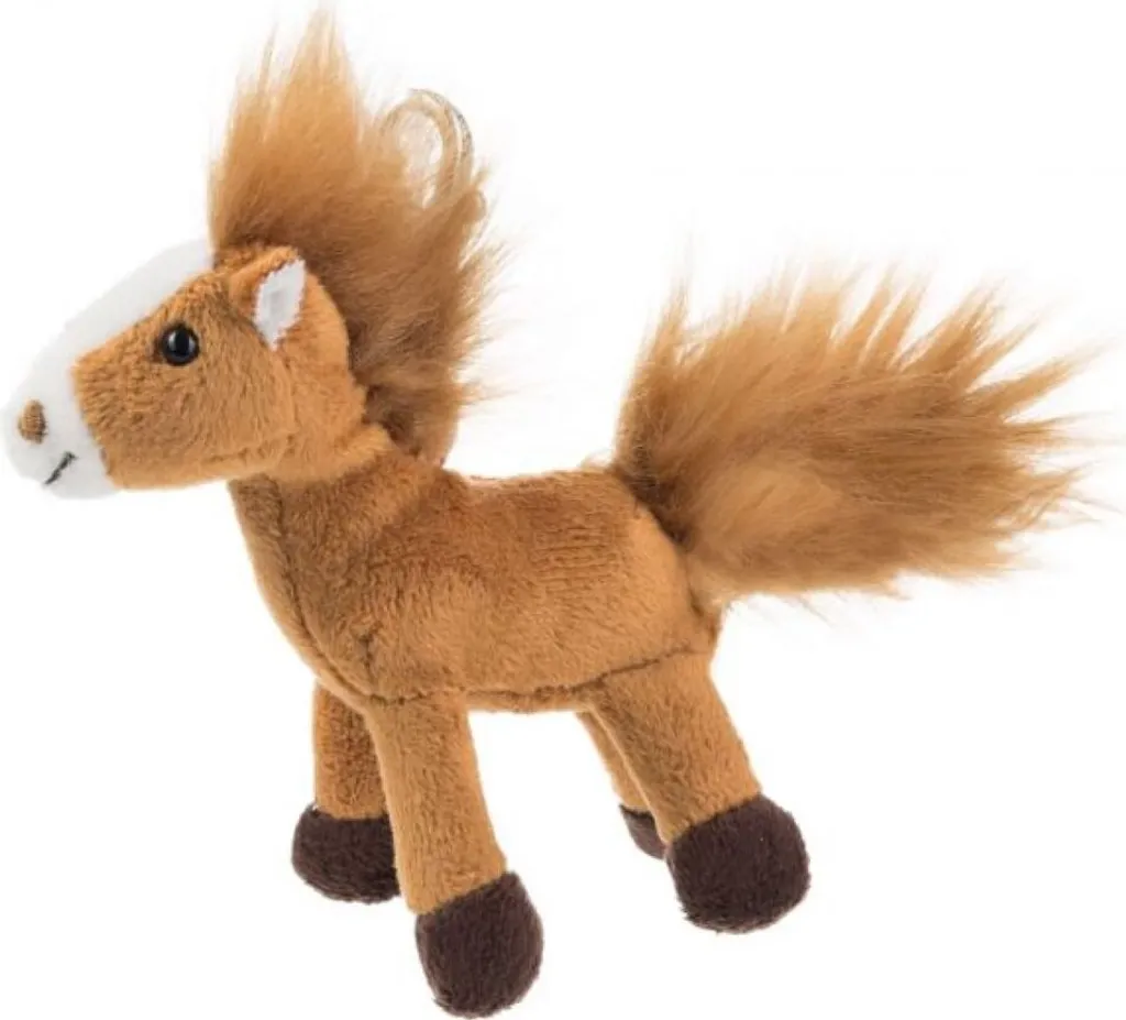 Porte-clés Cheval en Peluche Magic 11cm - Petit Bijou de Sac Schaffer - 3