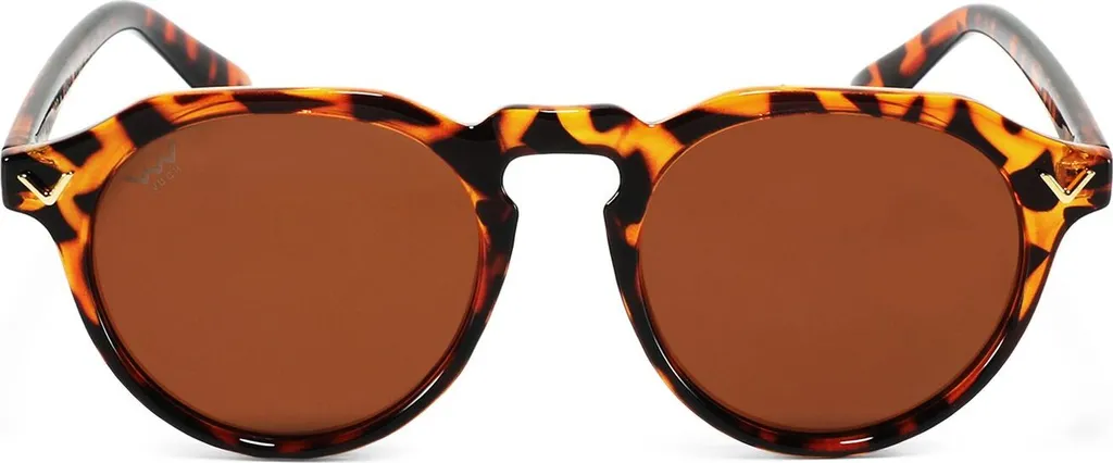 Vuch Occhiali da sole ovali da donna Lansa Design Marrone Vetro Marrone