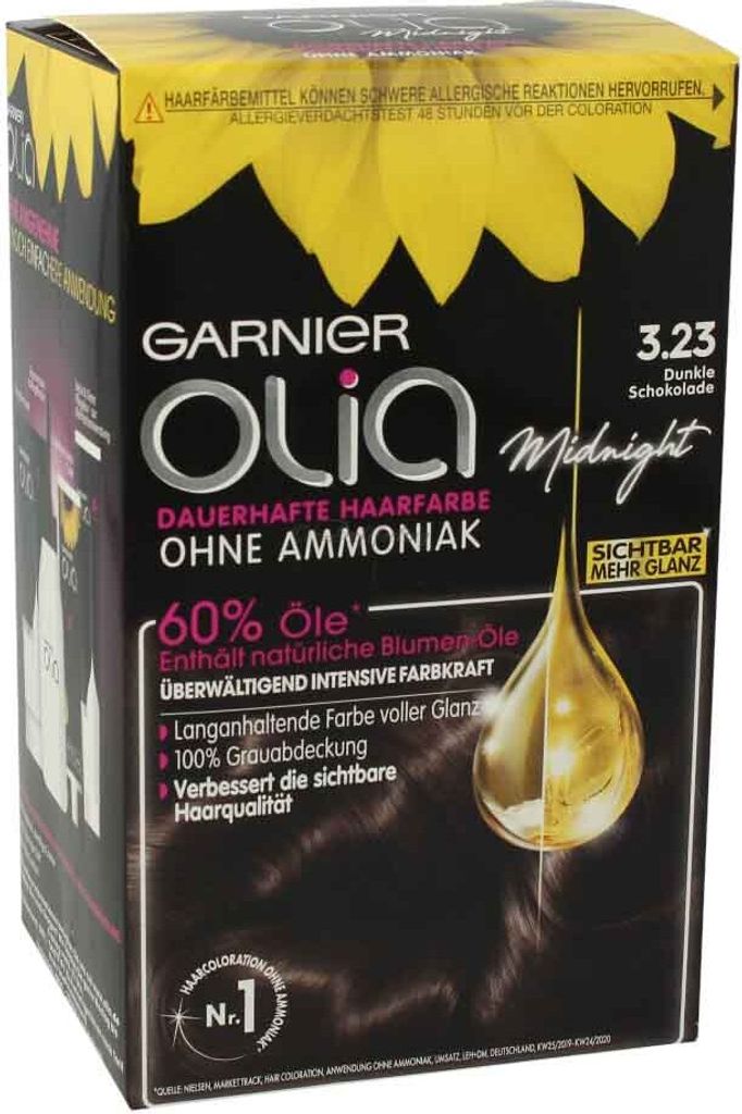 Garnier Olia Dauerhafte Haarfarbe 3.23 Dunkle Schokolade