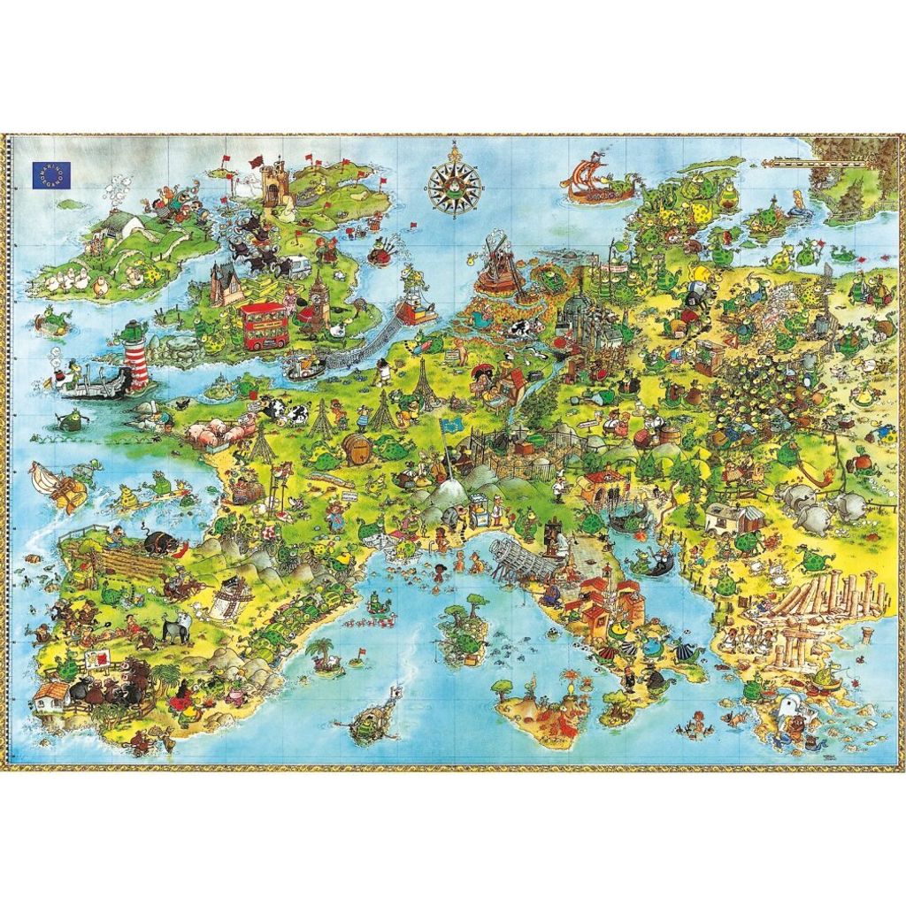 Draghi Uniti (Puzzle) Immagine del prodotto 