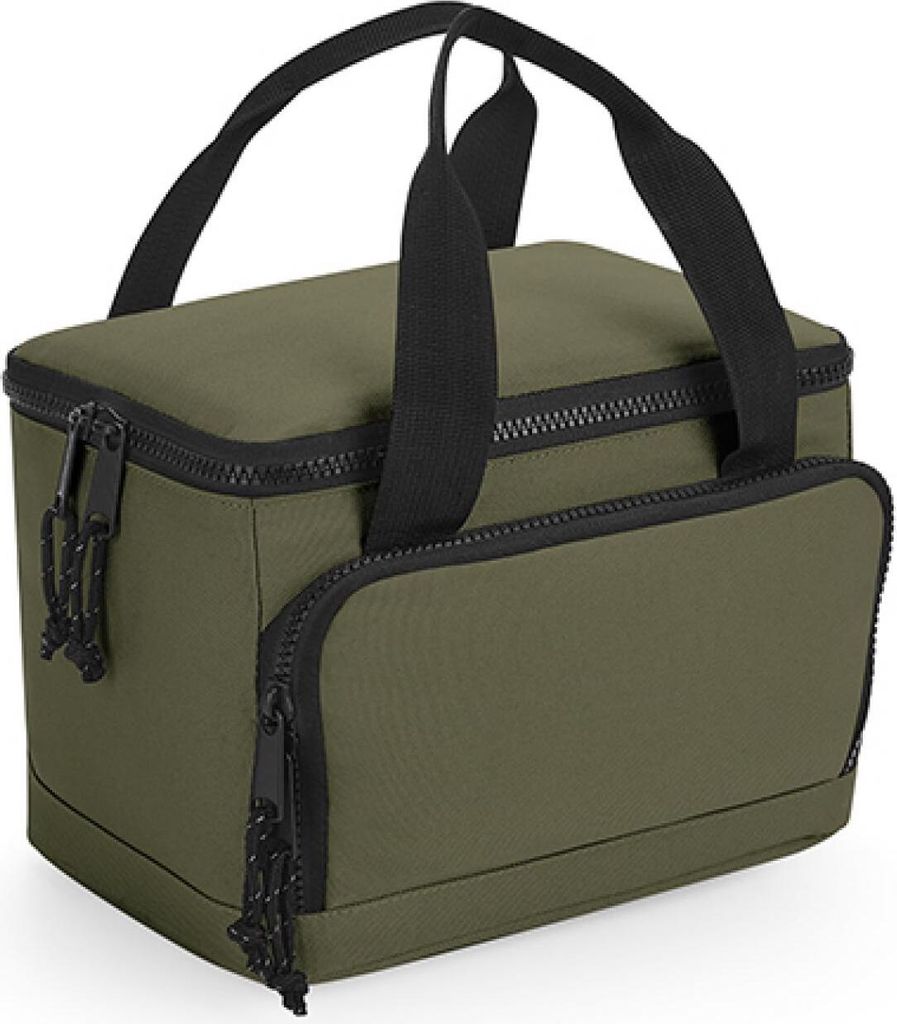 BagBase BG288 | Recycled Mini Cooler Bag - Farbe: Military Green - Größe: 24 x 17 x 17 cm