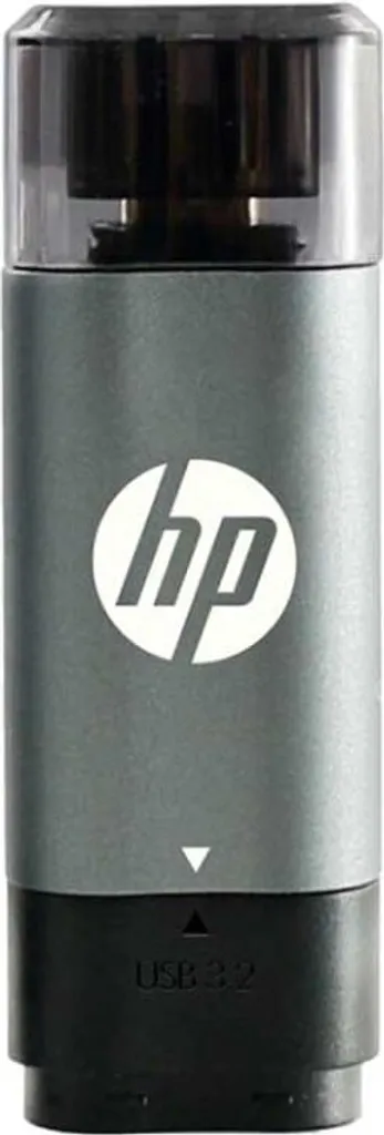 Clé USB HP 256 Go Argentée - Mémoire Flash Haute Performance USB 3.1