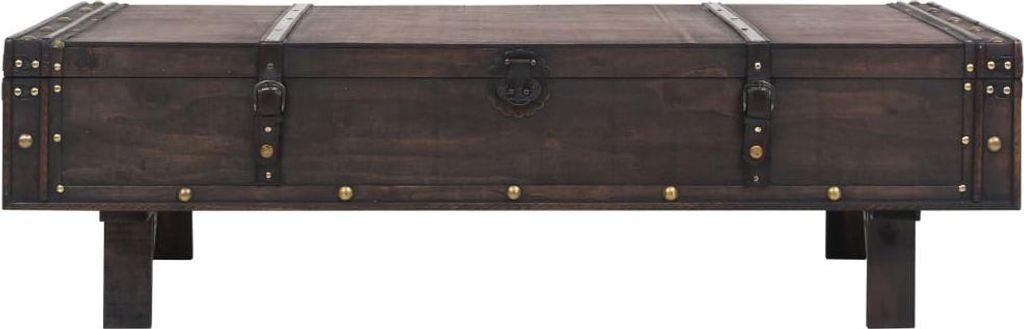 vidaXL Couchtisch Sperrholz Vintage-Stil 120x55x35 cm