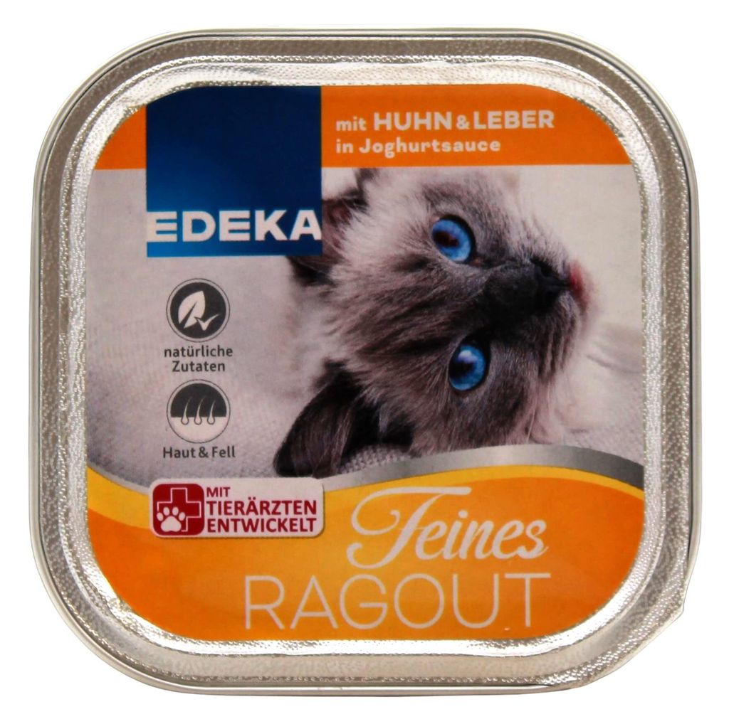 Feines Ragout Katzenfutter mit Huhn und Leber in Produktbild 