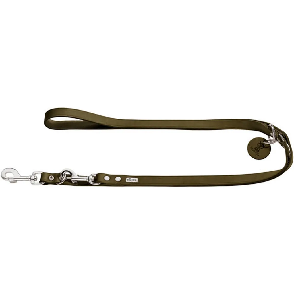 Guinzaglio Hunter Regolabile: Pelle Premium per Avventure Urbane