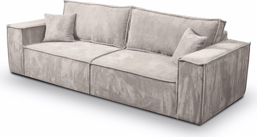 Intenso Schlafsofa Sofa "Poso", Hellgrau