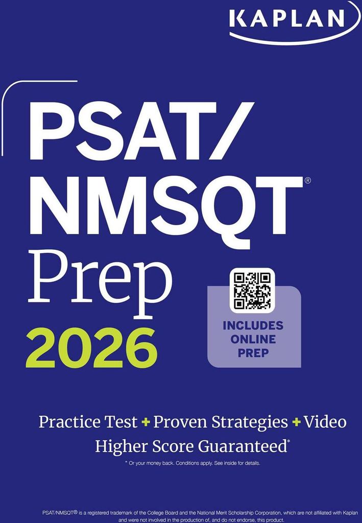PSAT/NMSQT Prep 2026: Includes a Full Length Practice Test + 100s of Practice Questions + 1 Year Access Online Quizzes and Video Instruction