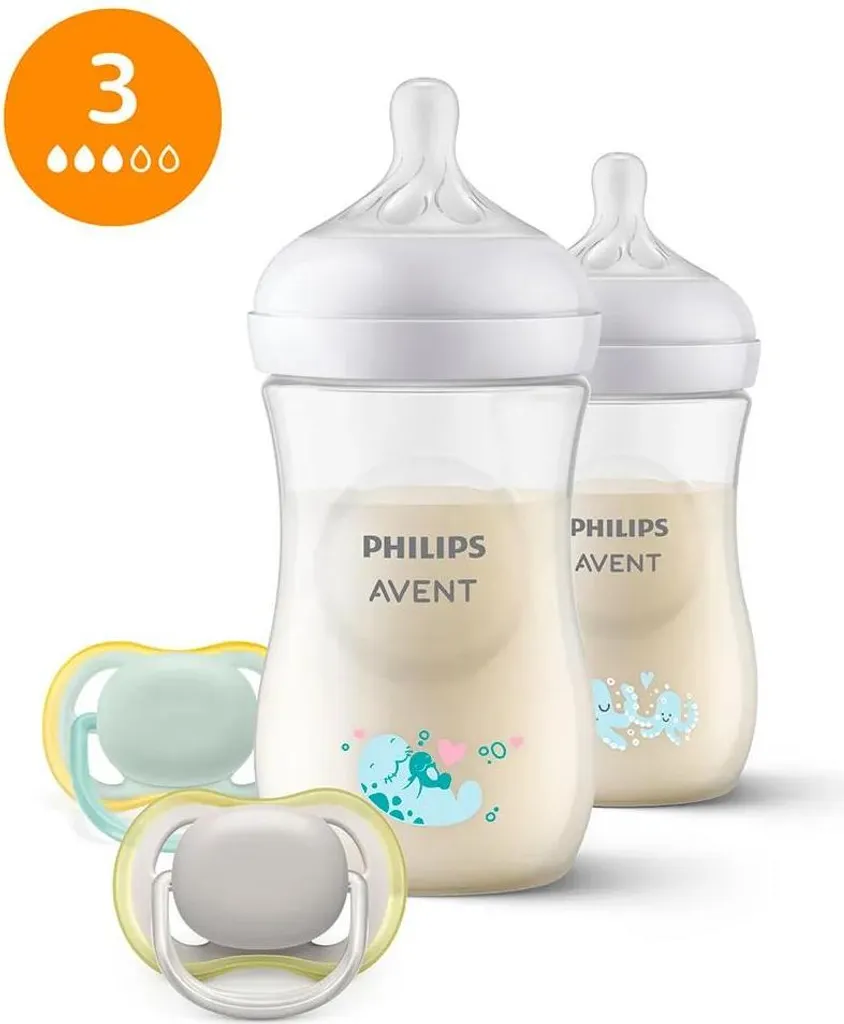 Philips Avent SCD837/11 Kit biberon Natural Response anti-colique
