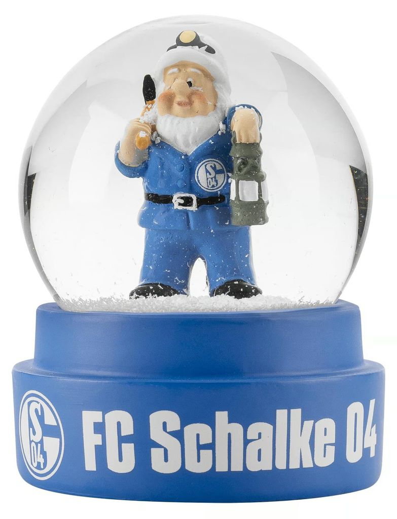 FC Schalke 04 S04 Schneekugel Bergmann Produktbild 