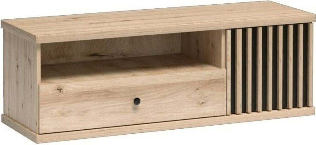 MINIO go for it, TV-Schränk "CALI 7", Lamellen, 124 cm, Produktbild 