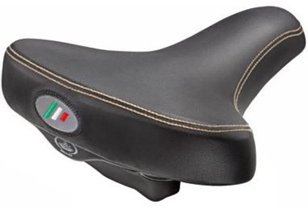 Selle Monte Grappa Selva avec Ressorts en Acier et Assise Large Homme