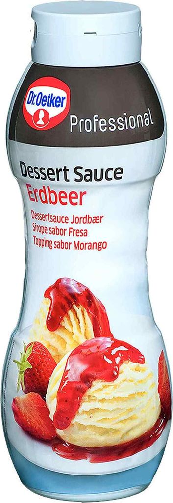 Dr. Oetker Dessert Sauce Erdbeer 1kg