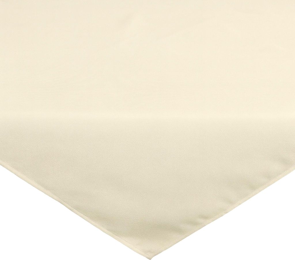 Tischdecke 85 x 85 cm für Küche & Esstisch in Cremeweiß