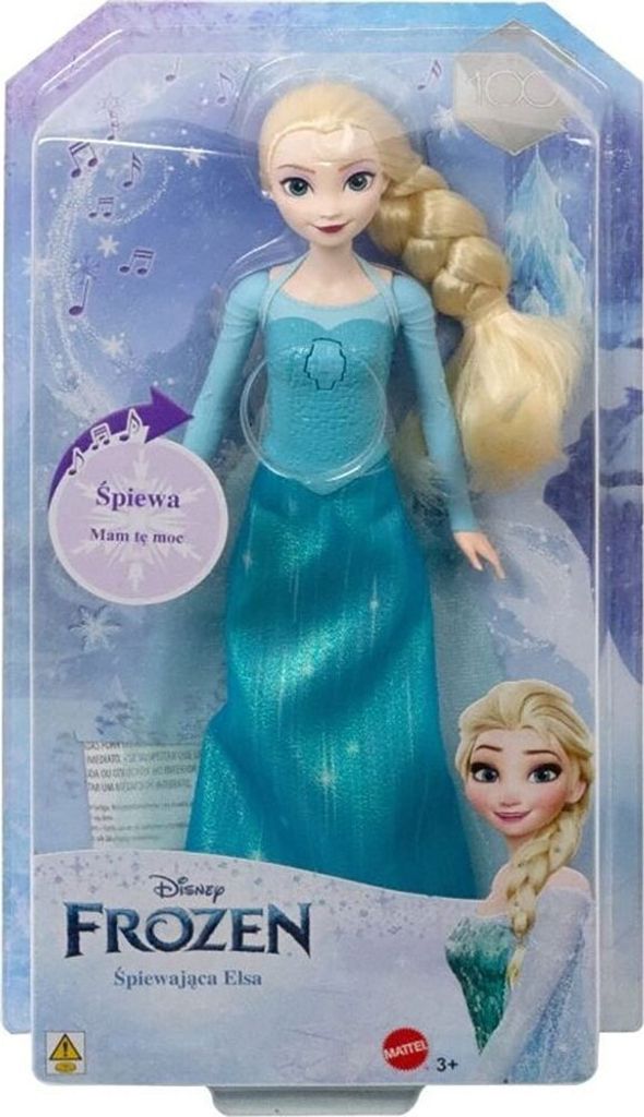 Kraina Lodu Disney Kraina Lodu Śpiewająca lalka Elsa HMG36 Zdjęcie produktu 
