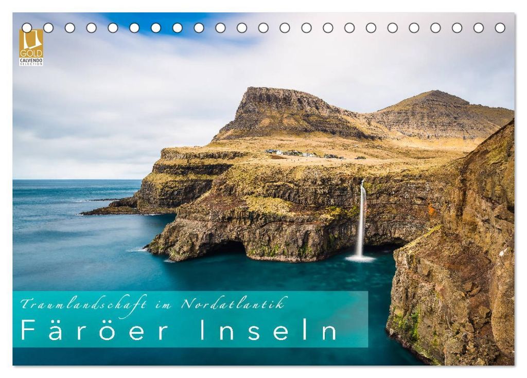 Traumlandschaft im Nordatlantik. Färöer Inseln (Tischkalender 2027 DIN A5 quer), CALVENDO Monatskalender