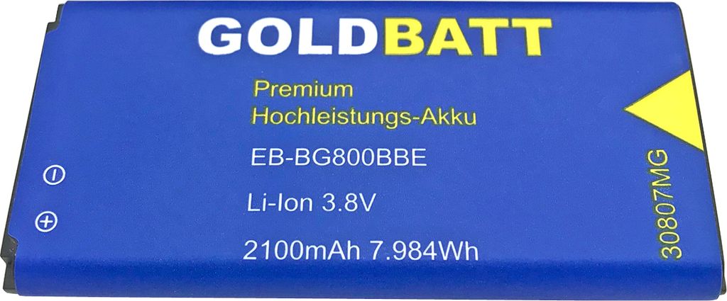 Goldbatt Akku für Samsung Galaxy S5 mini ( G800 ) Produktbild 