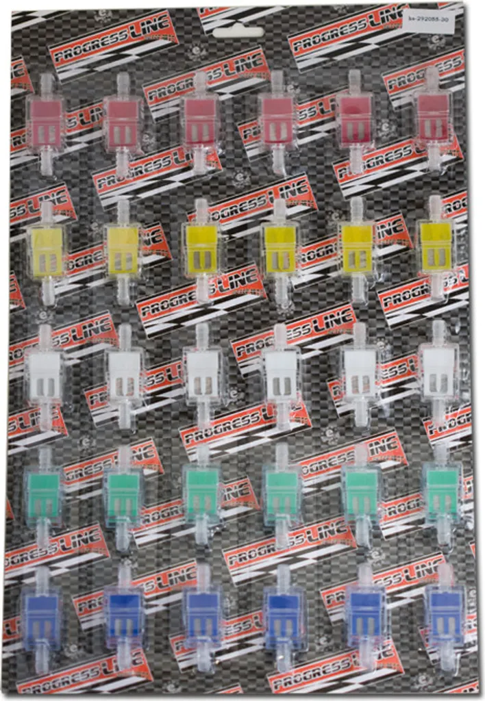 Filtre à essence 1/4 6mm pour tondeuse et autoportée - Lot de 30 pièces
