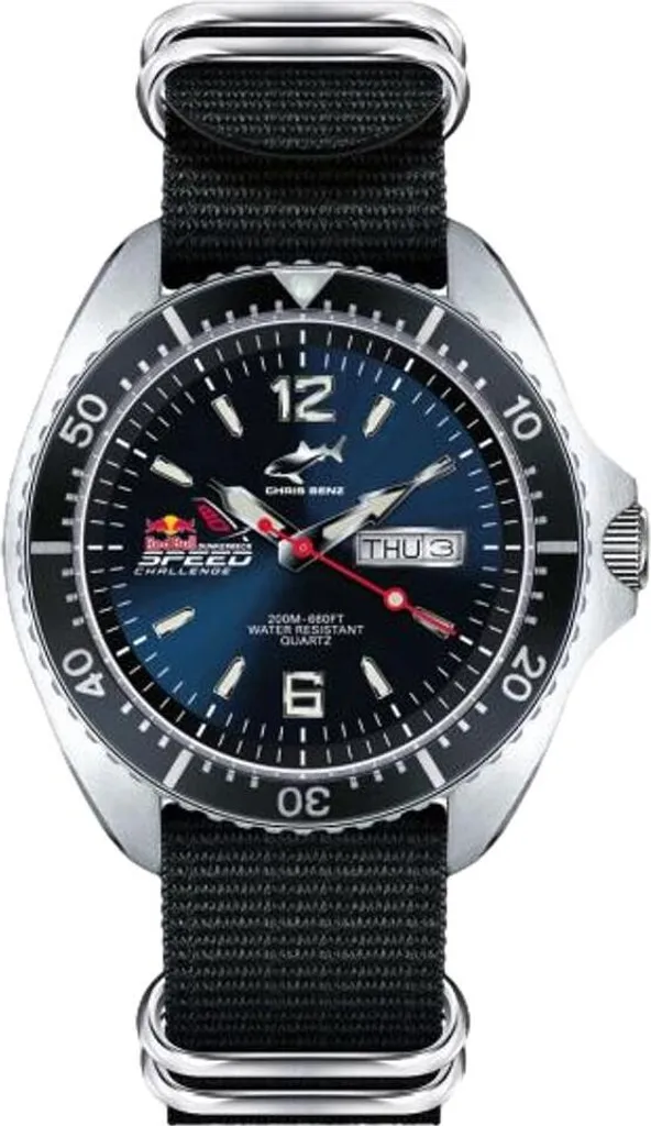 Montre Plongée Chris Benz CBO-DSC-NBS Dunkerbeck pour Sport Nautique