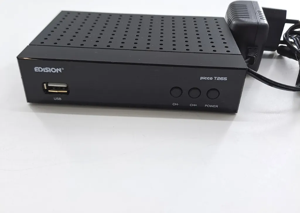 Décodeur TNT HD DVB-T2 Edision Picco T265 H.265 HEVC avec Port USB - 15