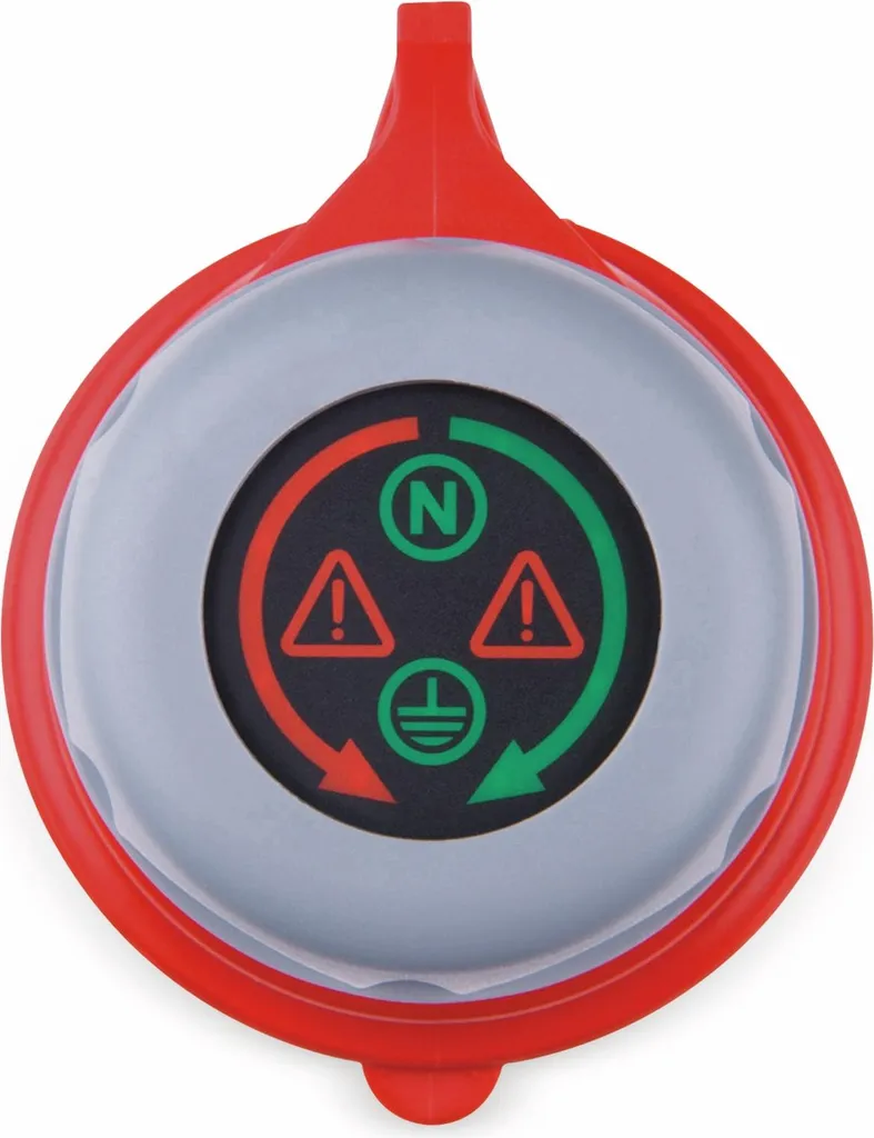 Fiche de test CEE 16A 5 broches PCE 9434152 avec indicateur de phase
