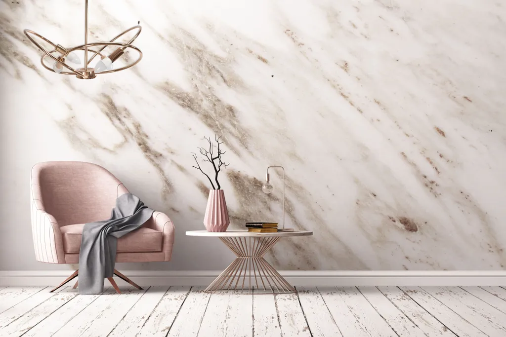 tooLight App1092-4C Rose Gold: Lampadario Luxury 4 Luci E14 - 5