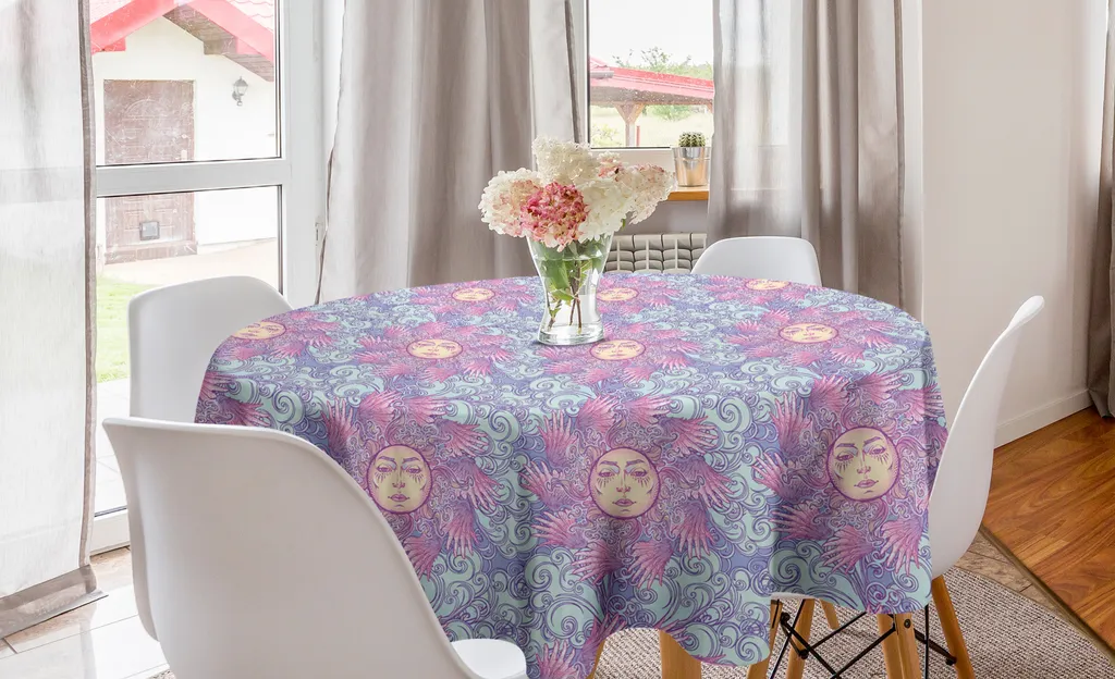 ABAKUHAUS Mandala Tovaglia, Vintage Motif marocchina, Rettangolare per