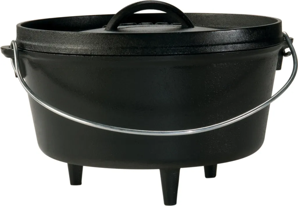 Lodge Logic Camp Dutch Oven en fonte Ø 25 cm 4,7 L marmite avec pieds