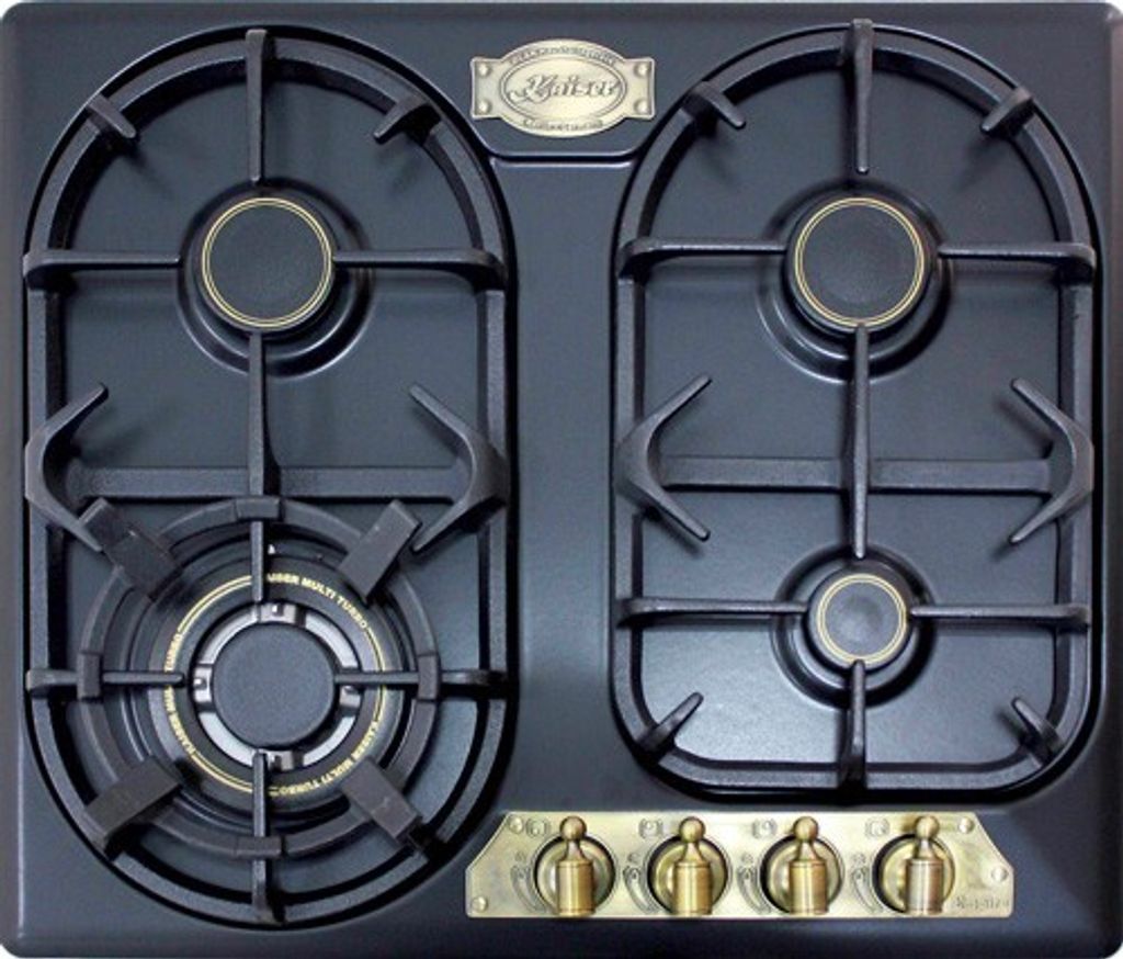 NEUHEIT Kaiser Empire KG 6325 Em Turbo Gaskochfeld 60cm Autark Kochfeld 4 Hochwertge Brenner mit 3,8 kW WOK