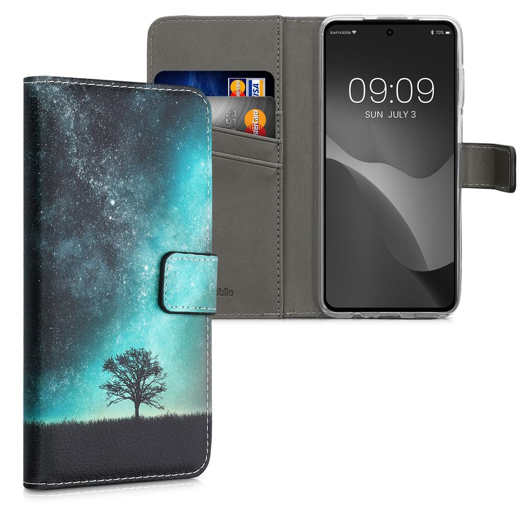 kwmobile Wallet Case kompatibel mit Motorola Moto G52 / Produktbild 