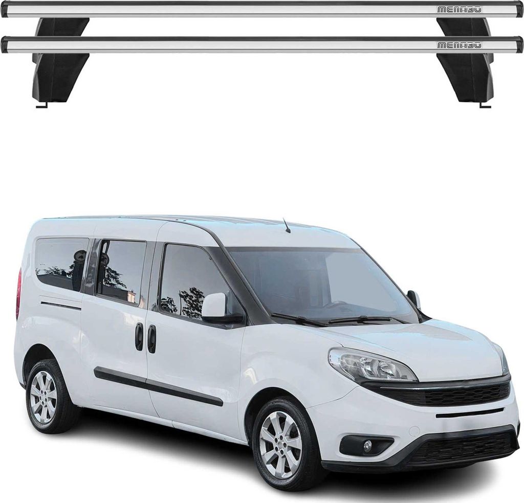Menabo Dachträger Grundtäger für Fiat Doblo 2010-2022 75kg Produktbild 