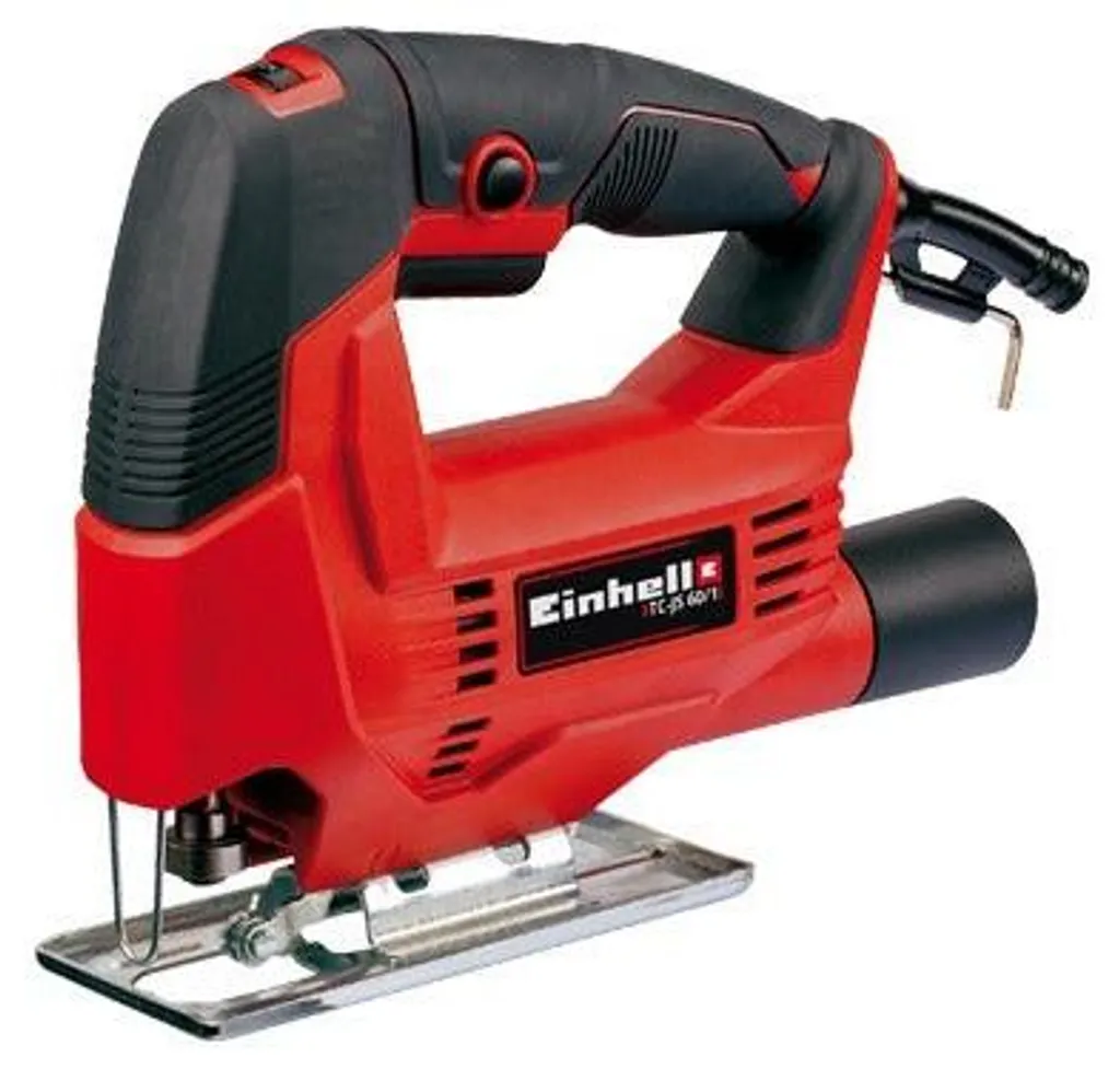 Scie sauteuse compacte Einhell TC-JS60/1 pour bricolage précis à la maison