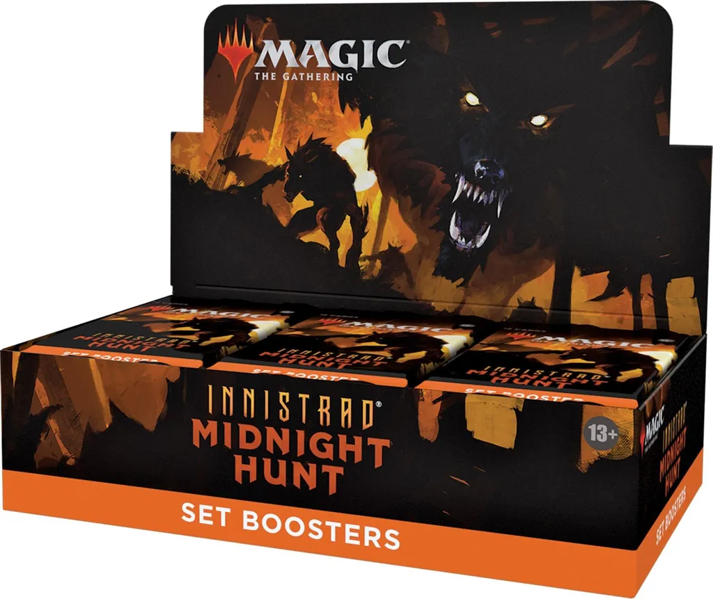 Boîte de boosters d'extension Magic Innistrad Midnight Hunt MTG - 3