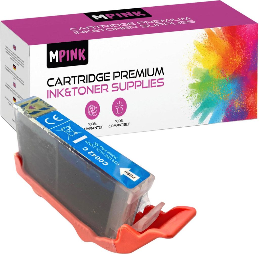 Druckerpatronen für Canon CLI-42C Cyan Pixma Pro 100 100S