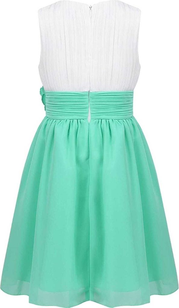 Mädchen Prinzessin Kleid Gr. 128 Cm Blumenmädchenkleider Produktbild 2
