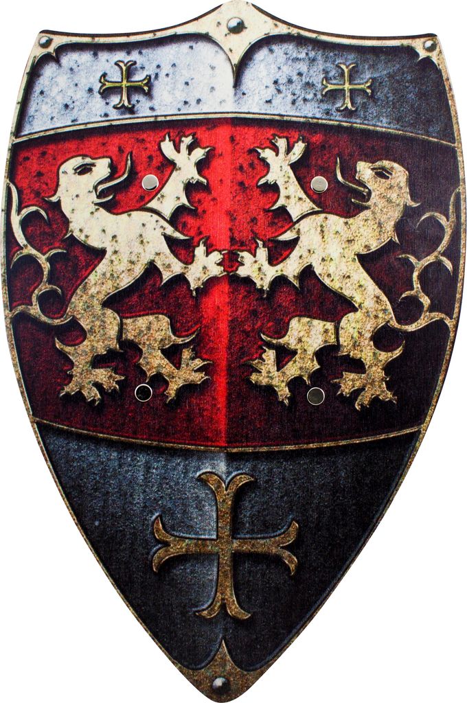 BestSaller 1164 - Ritter-Schild: Löwen Produktbild 
