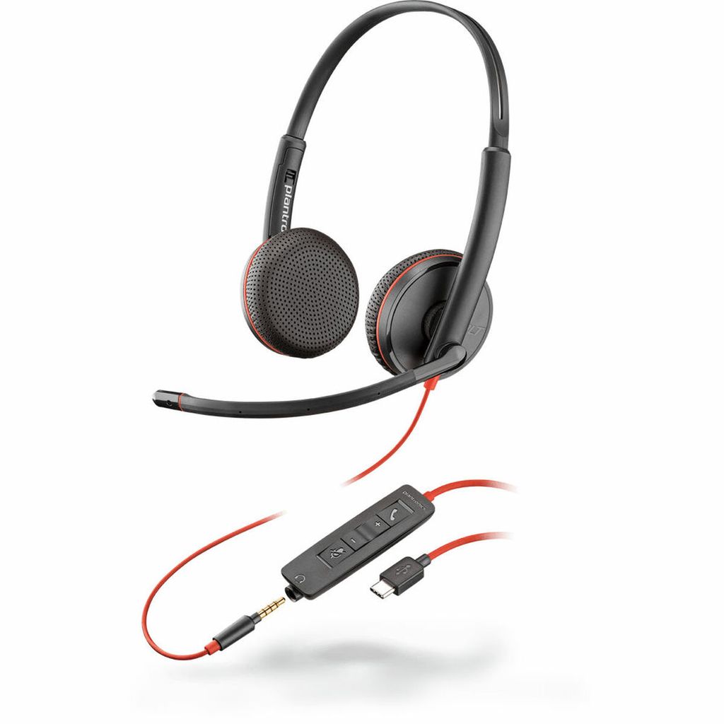 Blackwire 3225 duo (schwarz, Klinke, USB-C) Produktbild 
