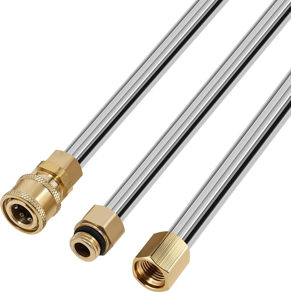 Kit rallonge haute pression 4000 PSI durable avec buses multi-jet - 5