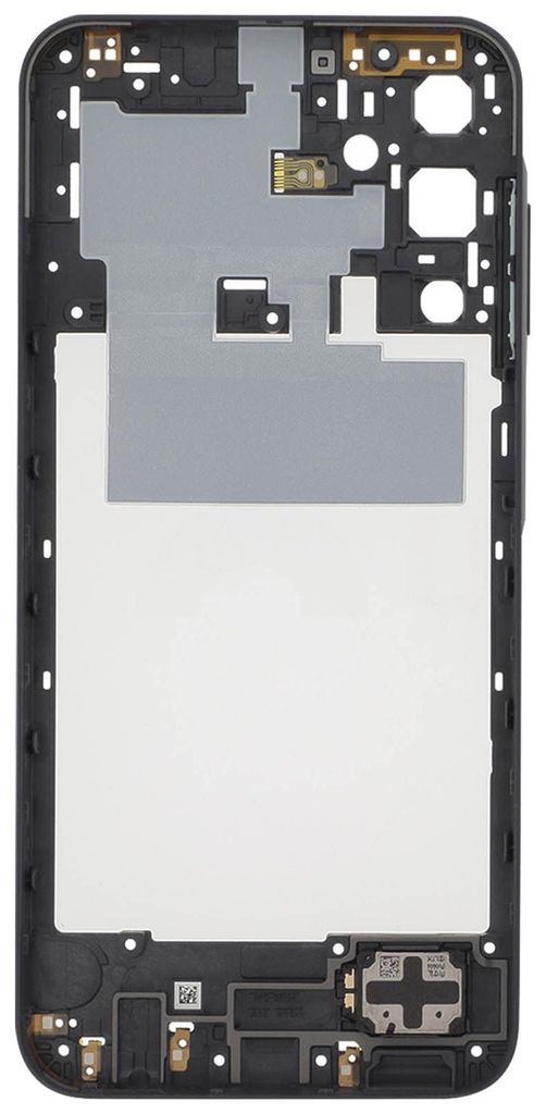 Samsung, Ersatz Mittelgehäuse Service Pack für Samsung Galaxy A15 4G, Schwarz