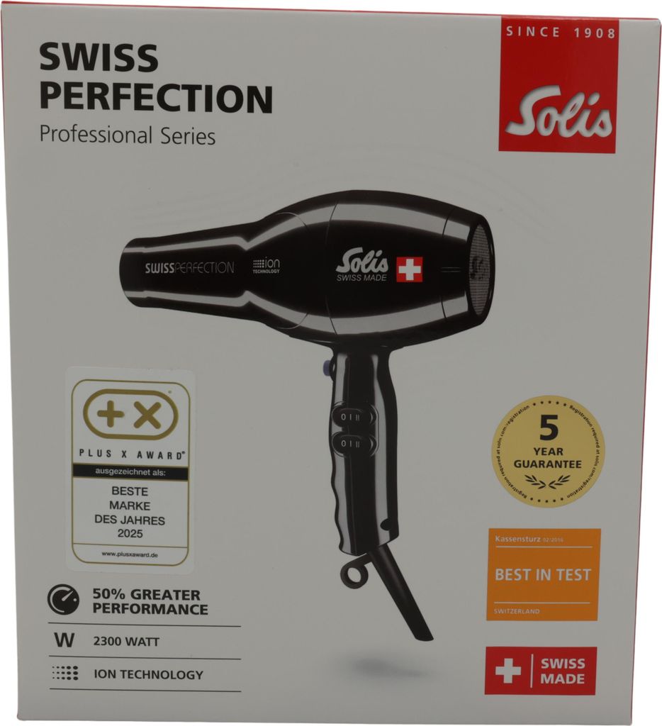 SOLIS Swiss Perfection, zwart (type 440) Productafbeelding 