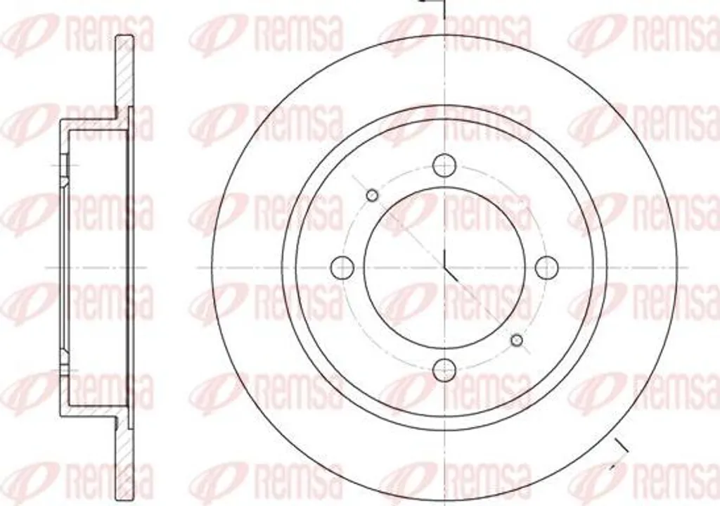 Disque de frein ventilé haute performance pour Mitsubishi Space Star et S40