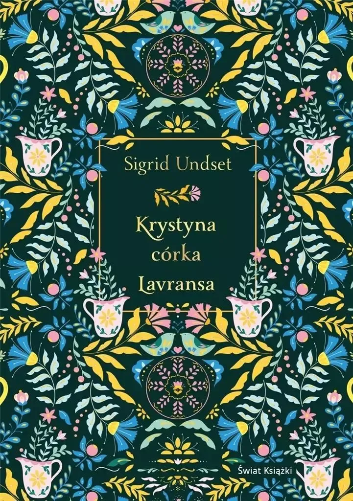 Livre Cristina fille de Lavrans w.elegant - Roman médiéval de luxe