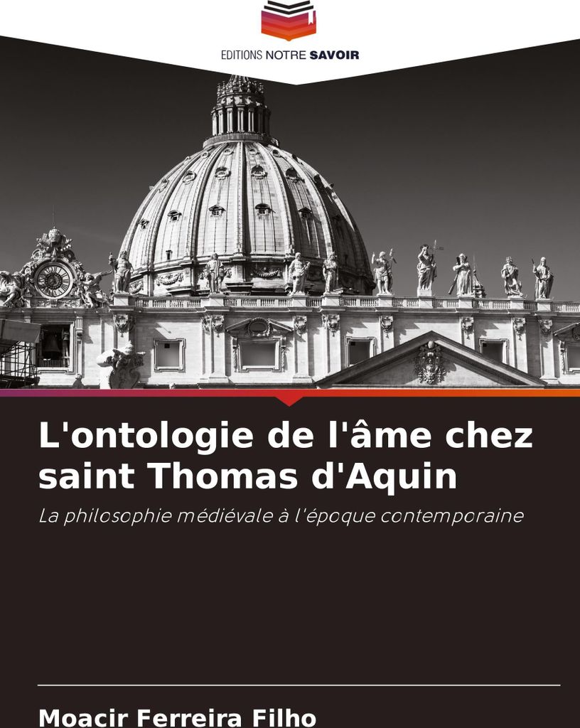 L'ontologie de l'âme chez saint Thomas d'Aquin